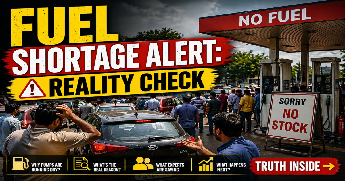 Fuel no stock at petrol pump reality check
