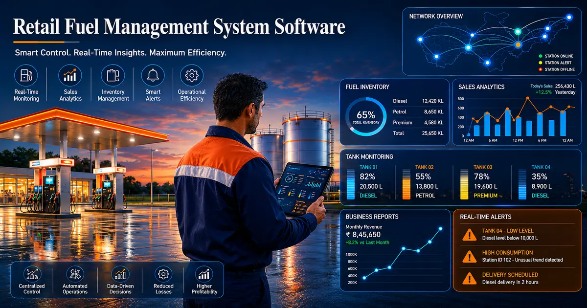 Fuel Inventory Management Software Benefits for Petrol Pumps